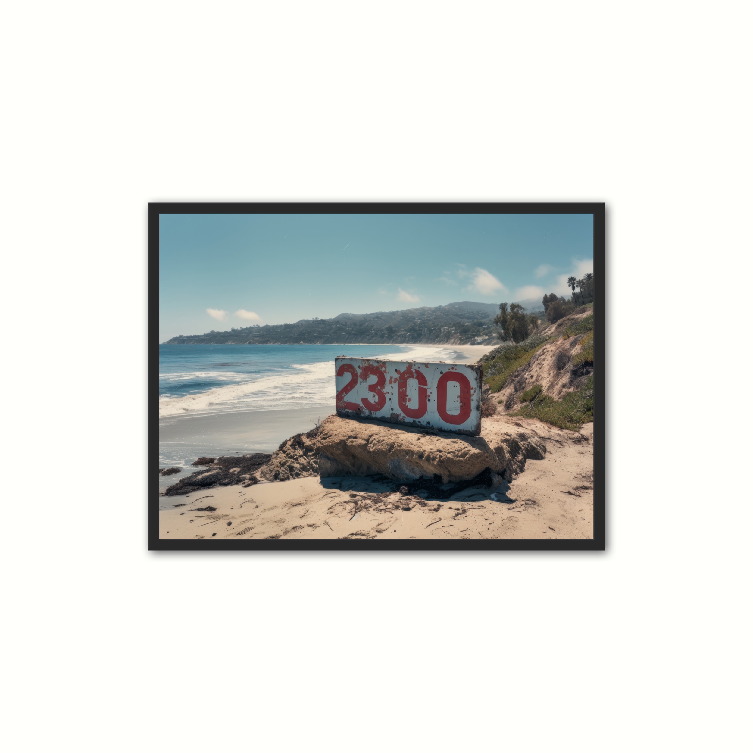 Plakat med 2300 Postnummer Plakat 3 21 x 29,7 cm (A4)