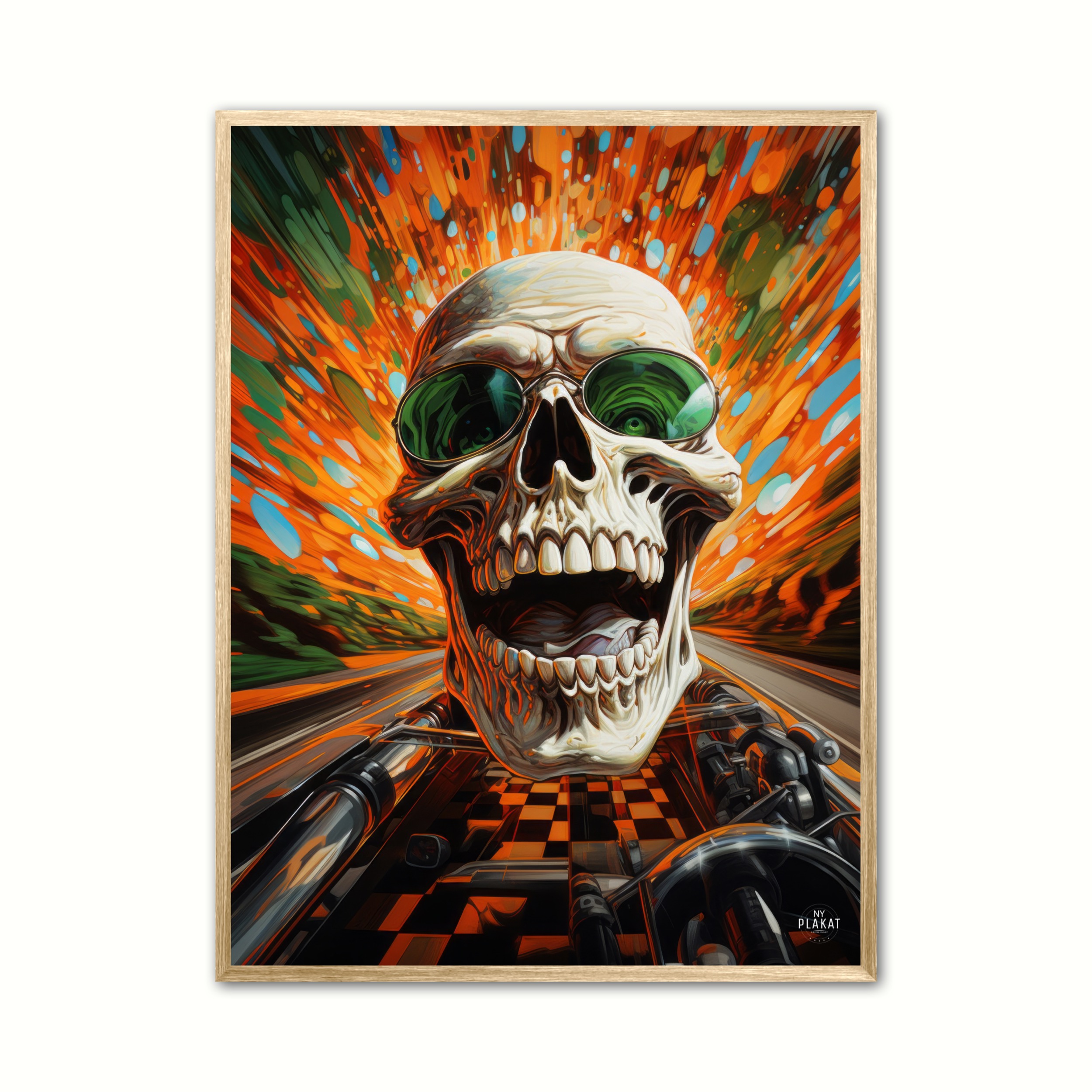 Skull Speed plakat 21 x 29,7 cm (A4)