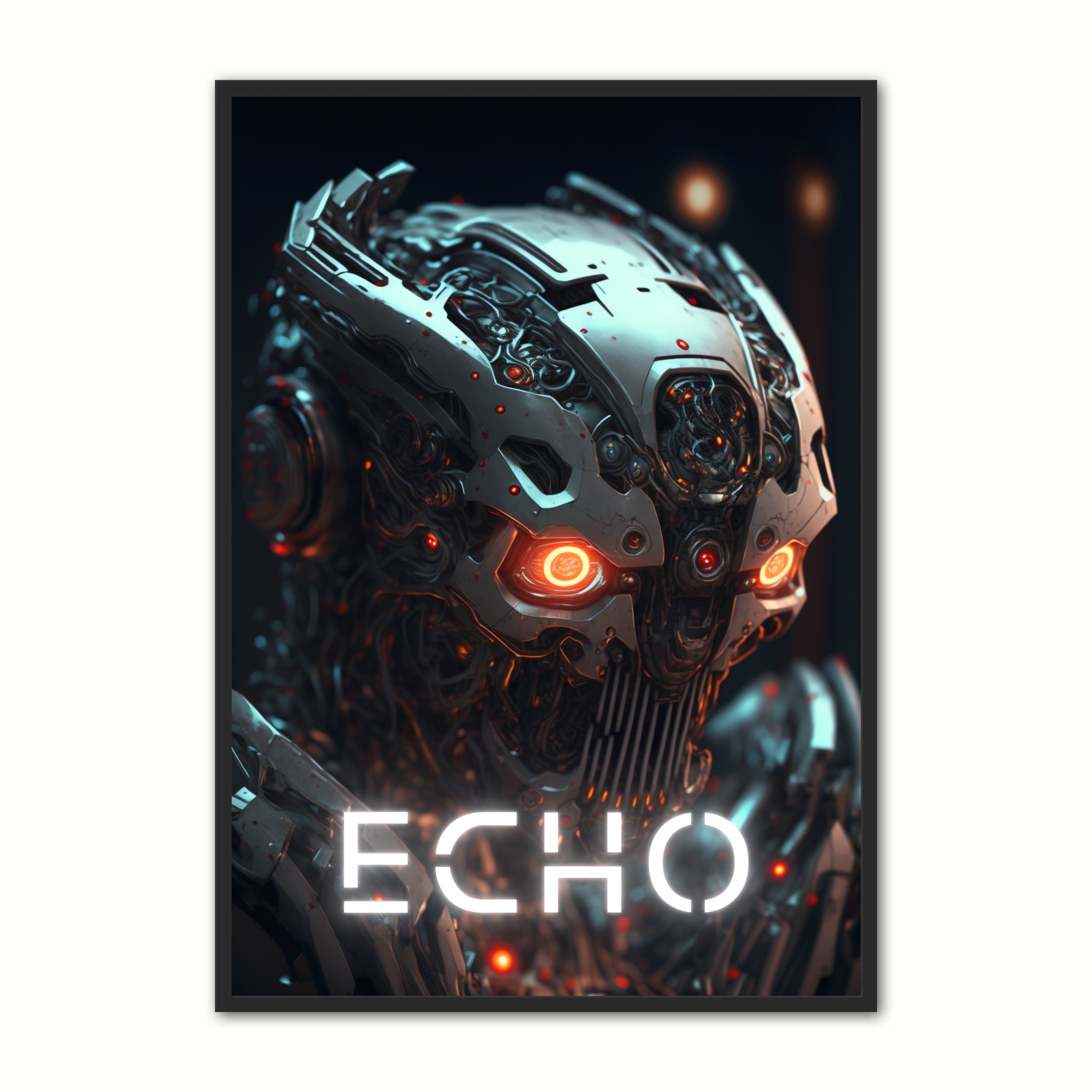 Billede af Plakat med Echo - Android 21 x 29,7 cm (A4)