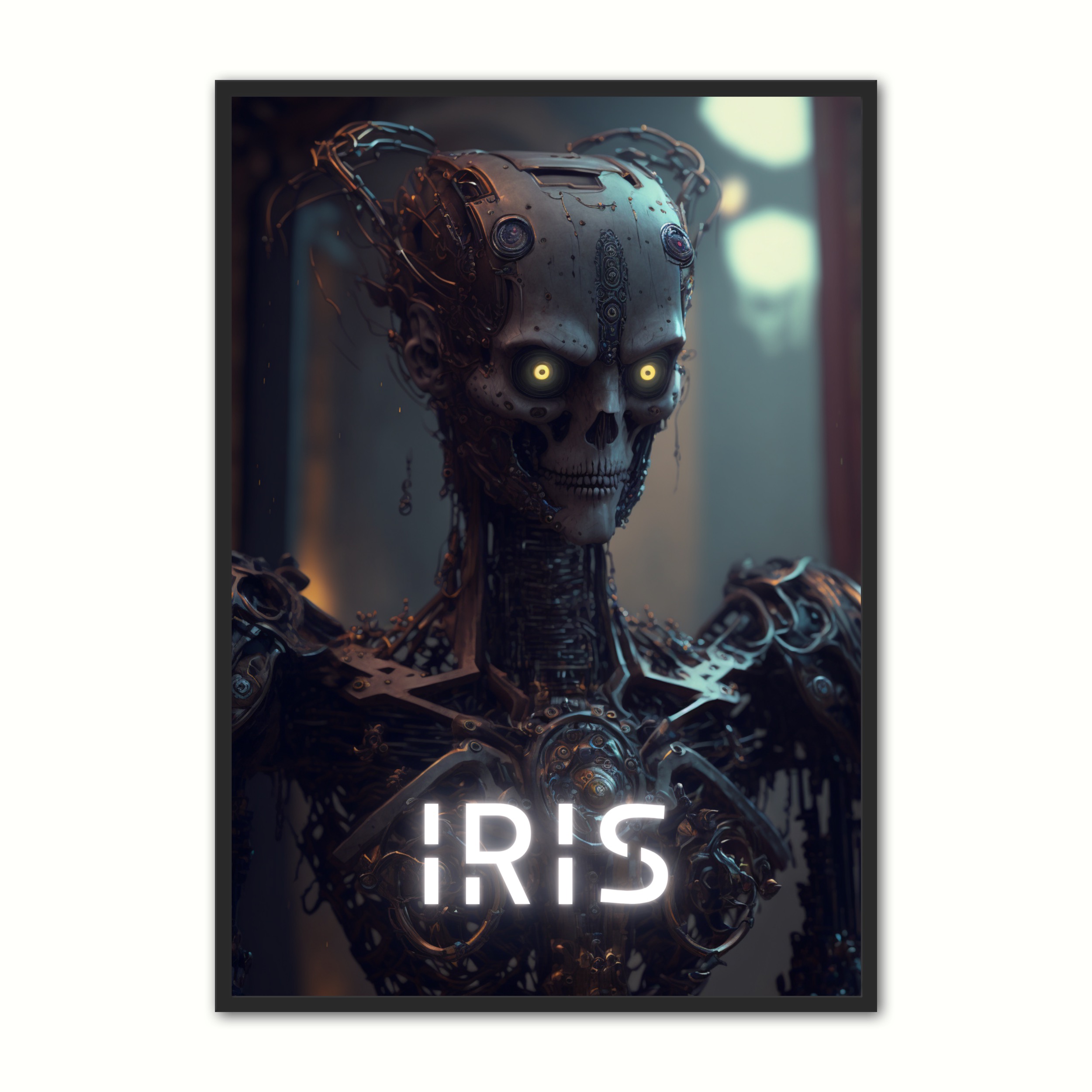 Billede af Plakat med Iris - Android 21 x 29,7 cm (A4)
