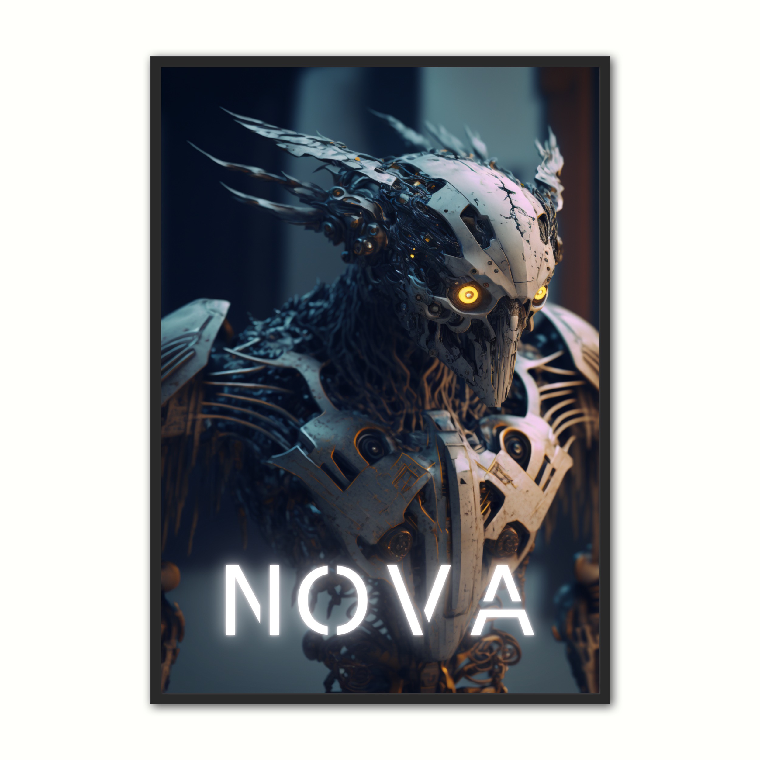 Se Plakat med Nova - Android 50 x 70 cm (B2) hos Nyplakat.dk