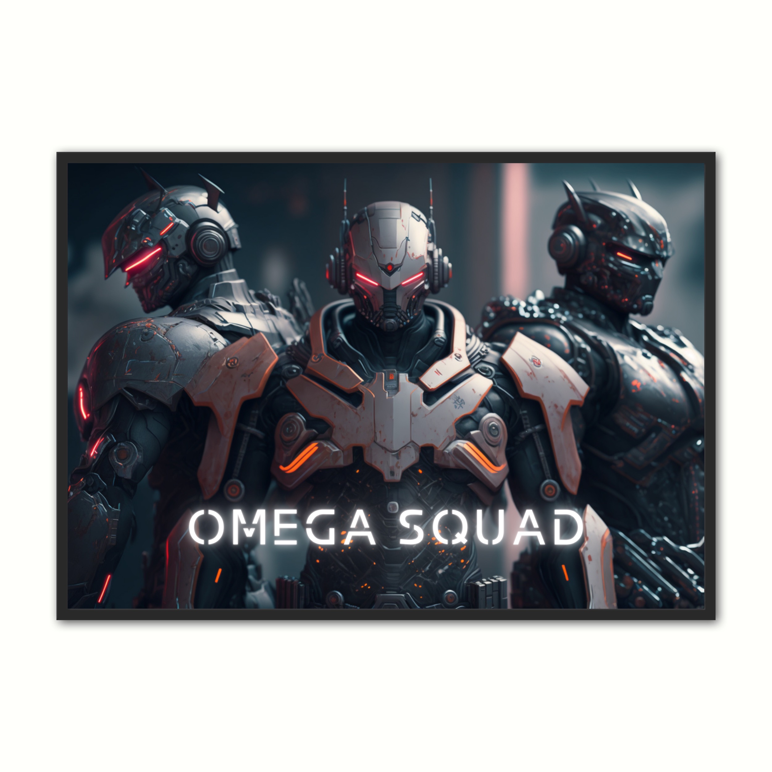 Se Plakat med Omega Squad - Android 30 x 40 cm hos Nyplakat.dk