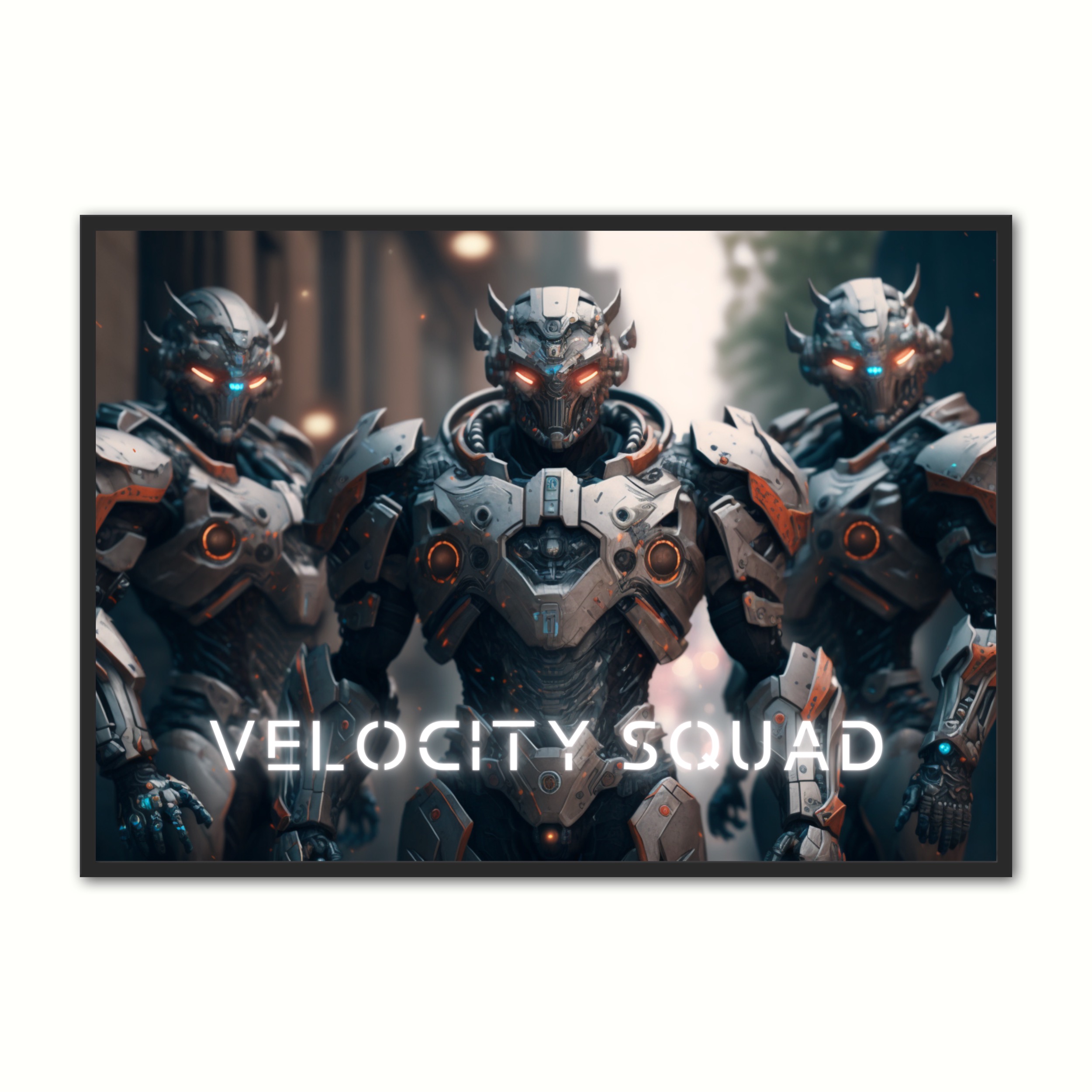 Billede af Plakat med Velocity Squad - Android 21 x 29,7 cm (A4)
