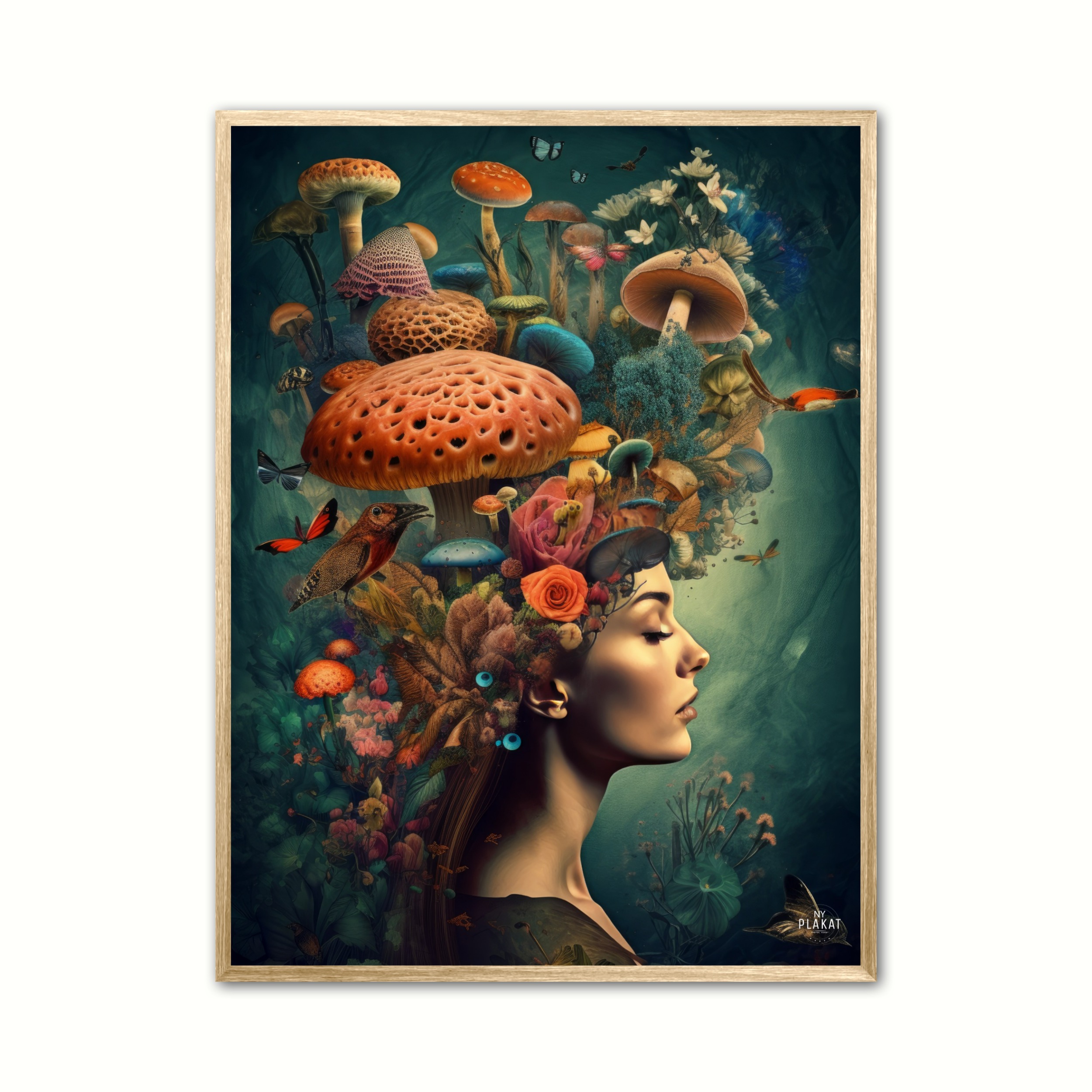 Plakat med Dreamgarden No. 2 21 x 29,7 cm (A4)