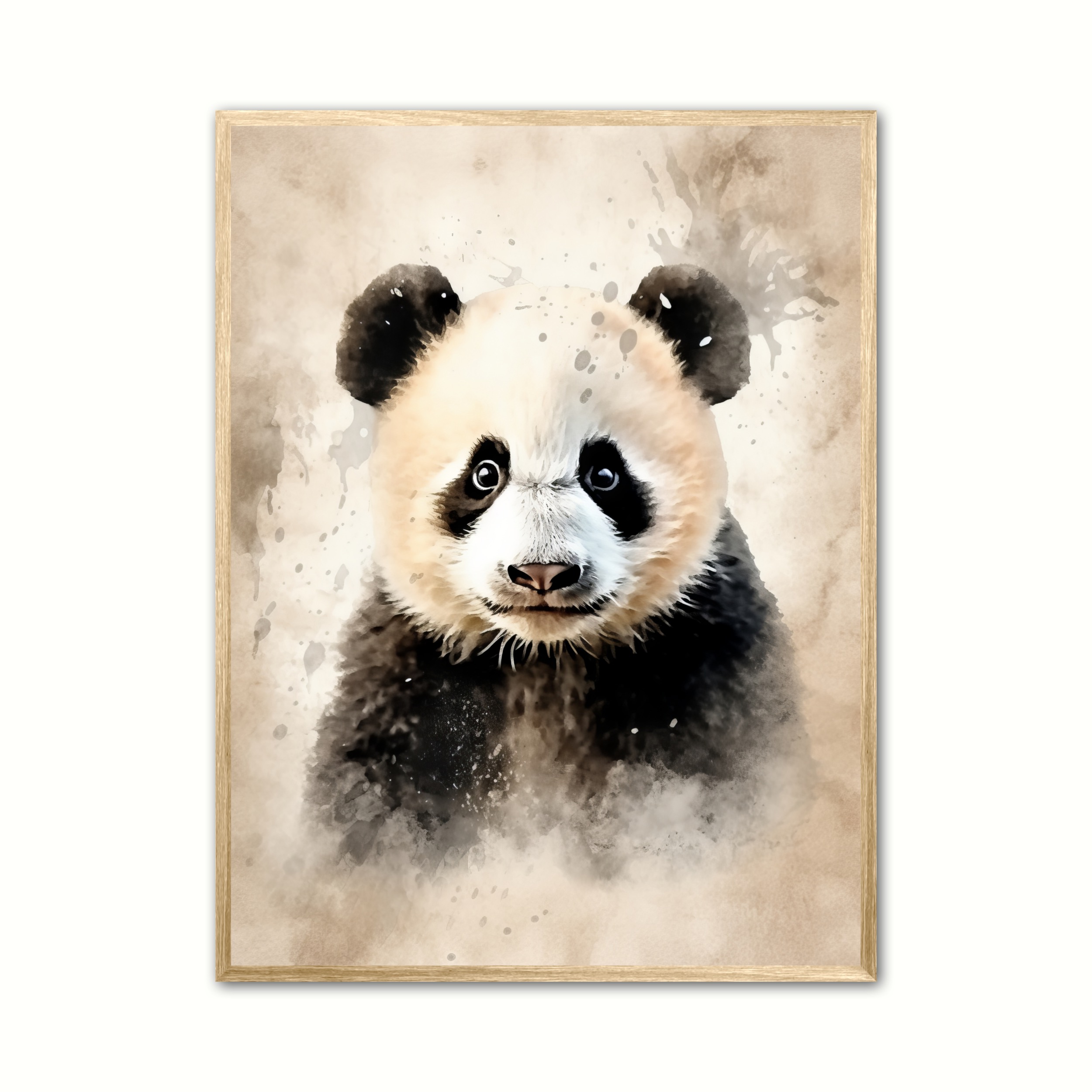 Panda Plakat 20 - Brneplakat 30 x 40 cm