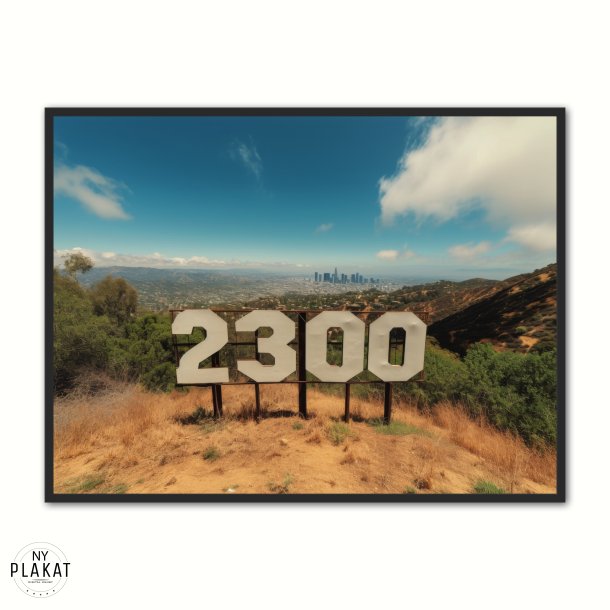 2300 Postnummer Plakat 1