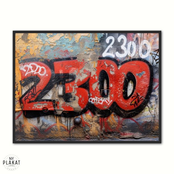 2300 Postnummer Plakat 10