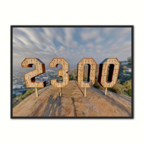 2300 Postnummer Plakat 7