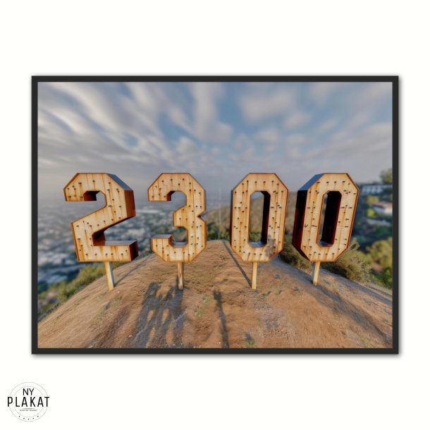 2300 Postnummer Plakat 7