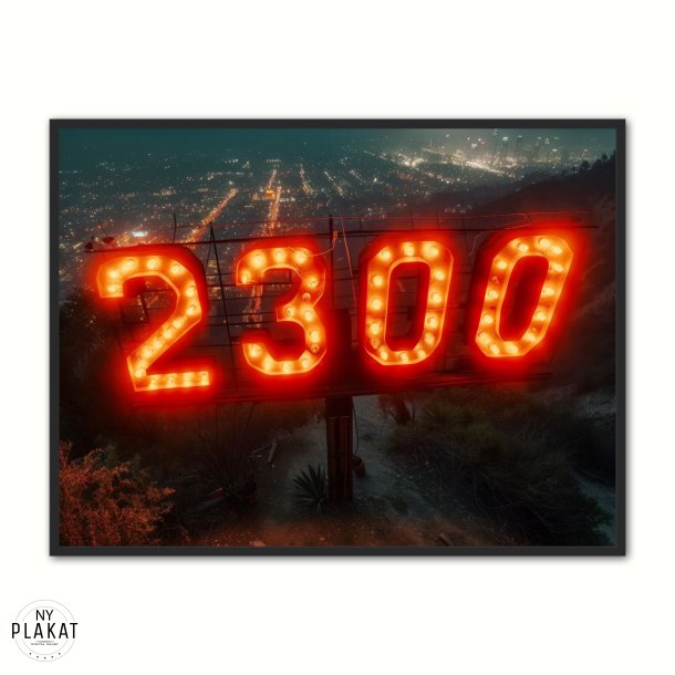 2300 Postnummer Plakat 8