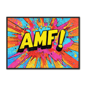AMF 1 - Gamer Plakat
