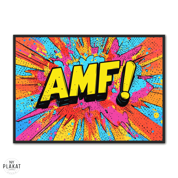 AMF 1 - Gamer Plakat