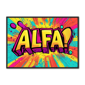 ALFA 1 - Gamer Plakat