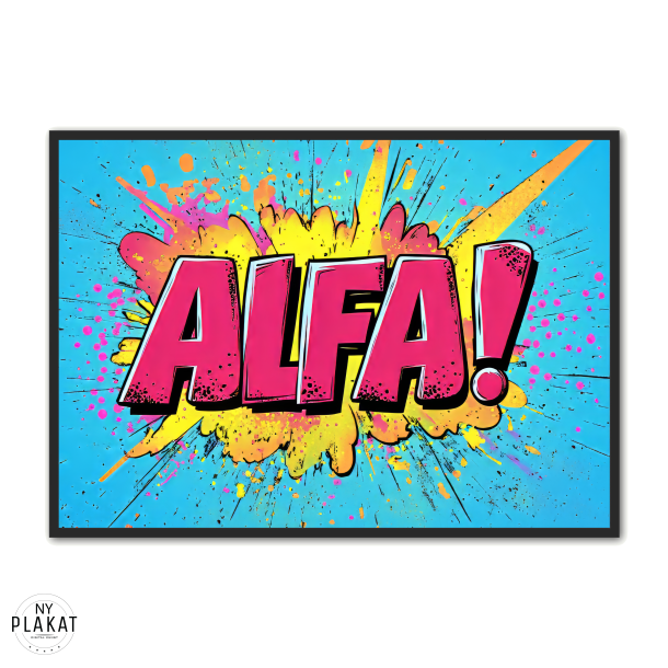 ALFA 3 - Gamer Plakat