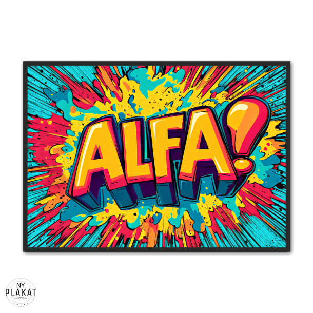 ALFA 4 - Gamer Plakat