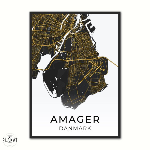 Amager - Plakat 50 x 70 cm (B2)