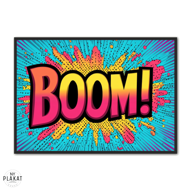 BOOM 1 - Gamer Plakat