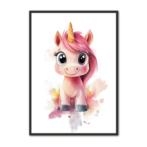 Enhjrning Plakat 27 - Brneplakat