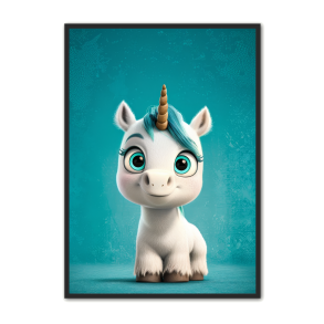 Enhjrning Plakat 39 - Brneplakat