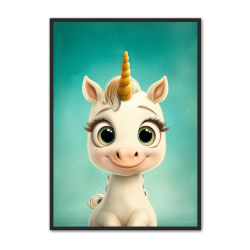 Enhjrning Plakat 41 - Brneplakat