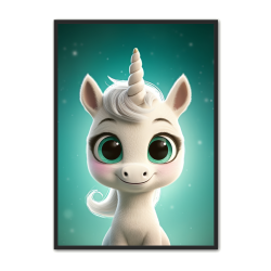 Enhjrning Plakat 42 - Brneplakat