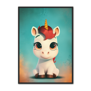 Enhjrning Plakat 43 - Brneplakat