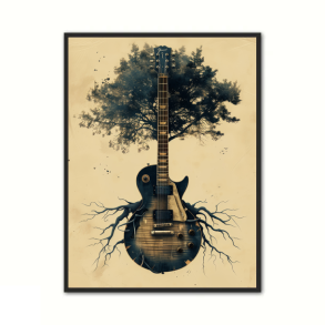 Guitar Plakat 5 - Musikplakat 
