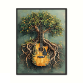Guitar Plakat 6 - Musikplakat 