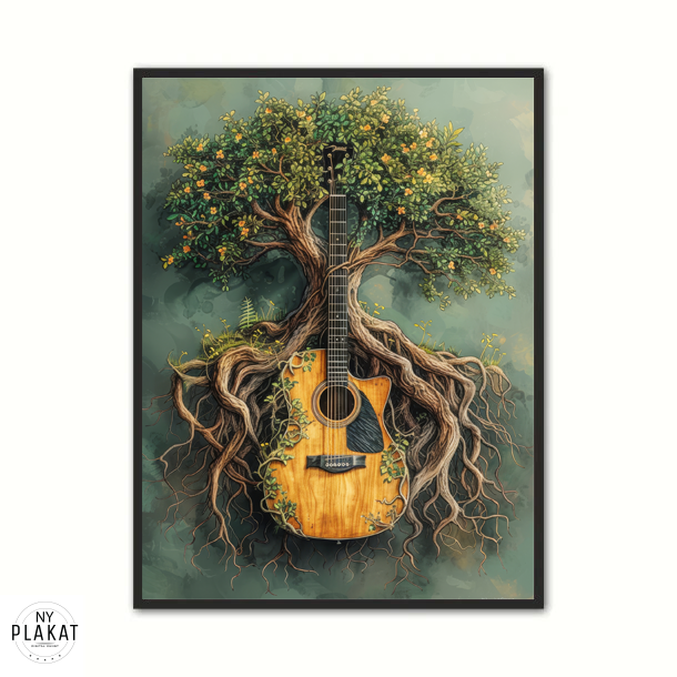 Guitar Plakat 6 - Musikplakat 