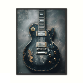 Guitar Plakat 9 - Musikplakat 