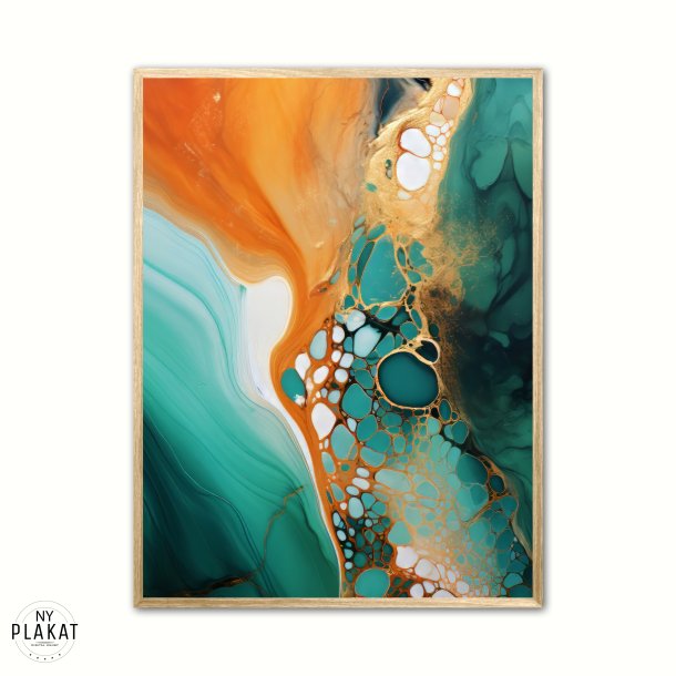 Marble Enchantment plakat - Abstrakt