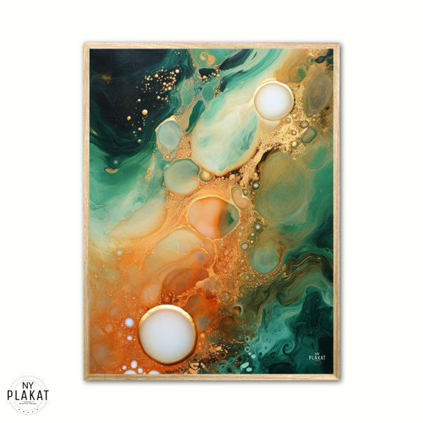 Marble Mirage plakat - Abstrakt