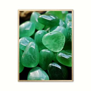 Grn Aventurin plakat Nr. 9 - Krystaller