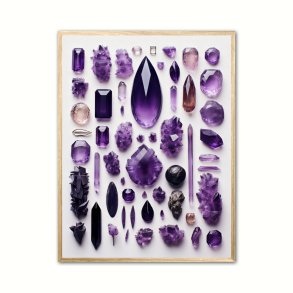 Ametyst Nr. 13 - Krystaller