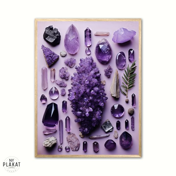 Ametyst Nr. 10 - Krystaller