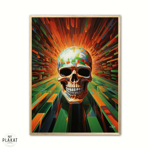 Skull Speed Illuminated Journey plakat