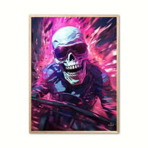 Skull Speed High-Octane Joy plakat