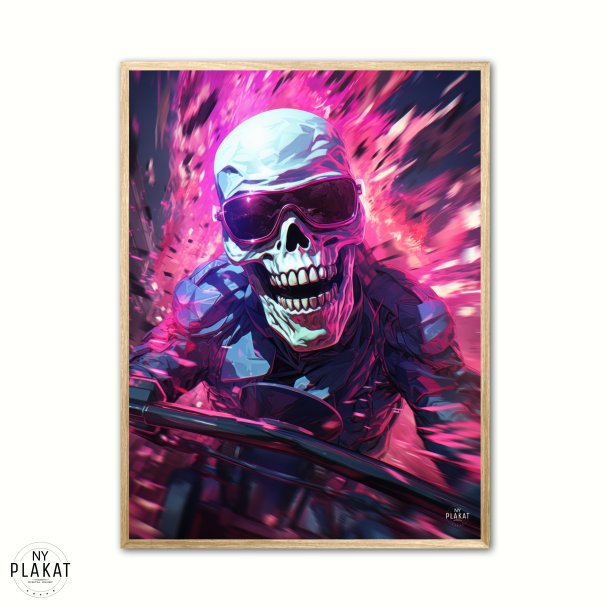 Skull Speed High-Octane Joy plakat