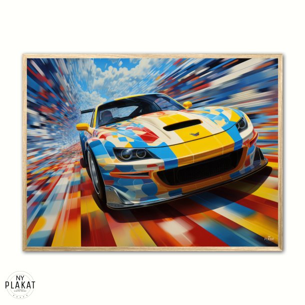 Racing into the Future plakat