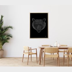 Bjrn - Scribble plakat