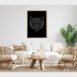 Bjrn - Scribble plakat