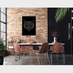 Bjrn - Scribble plakat