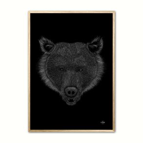 Bjrn - Scribble plakat