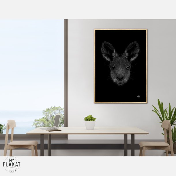 Knguru - Scribble plakat