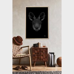 Knguru - Scribble plakat