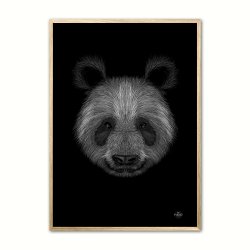 Panda - Scribble plakat