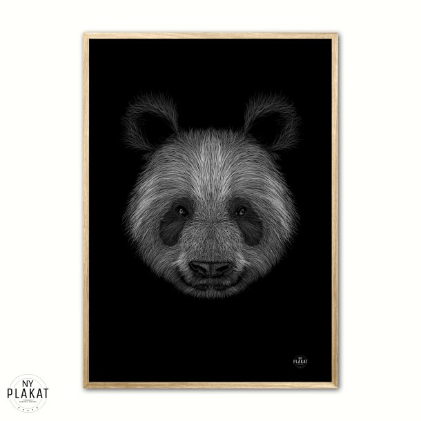 Panda - Scribble plakat