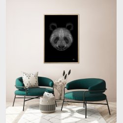 Panda - Scribble plakat