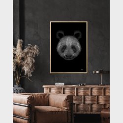 Panda - Scribble plakat