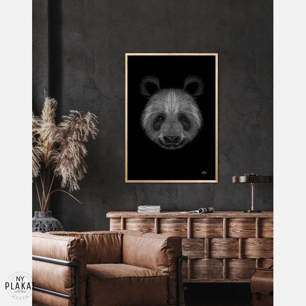 Panda - Scribble plakat